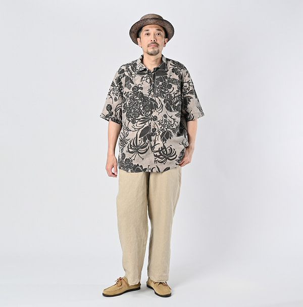 Linen Cloth 908 Nîmes Pants Male Model