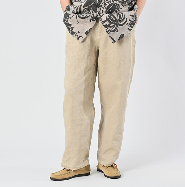 Linen Cloth 908 Nîmes Pants Male Model