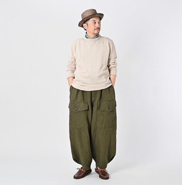 GIma Knitsew 908 Long Sleeve T-shirt Male Model