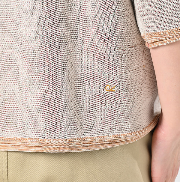Surf Hula Girl Jacquard 908 Outer T-shirt Detail