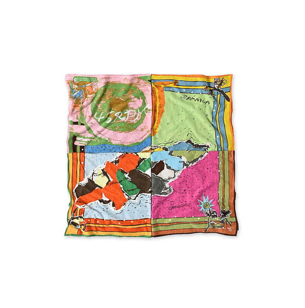 Tenjiku Jamaican Map Bandana