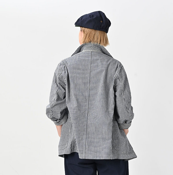 Indigo Cook Serge Nîmes Jacket Female Model