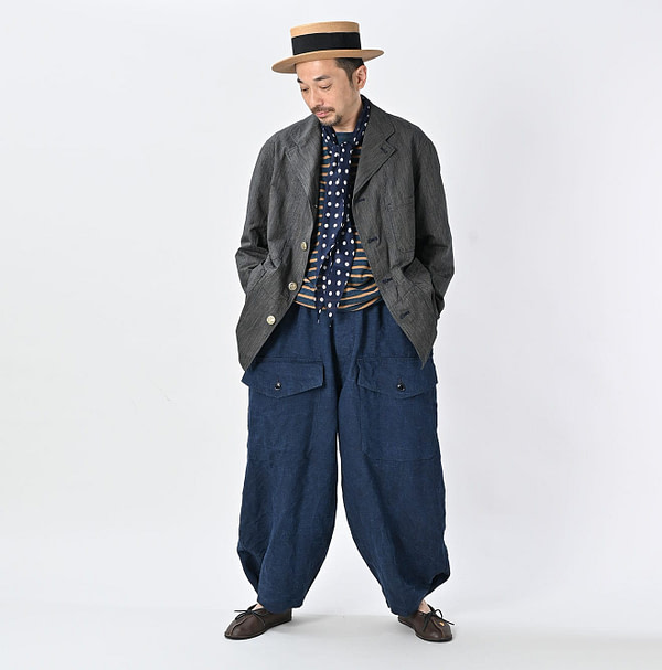 Indigo Cook Serge Nîmes Jacket Male Model