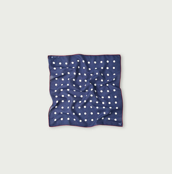 Supima Aya Marukoro Bandana Navy
