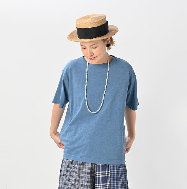 Tenjiku 908 Ocean T-shirt Female Model