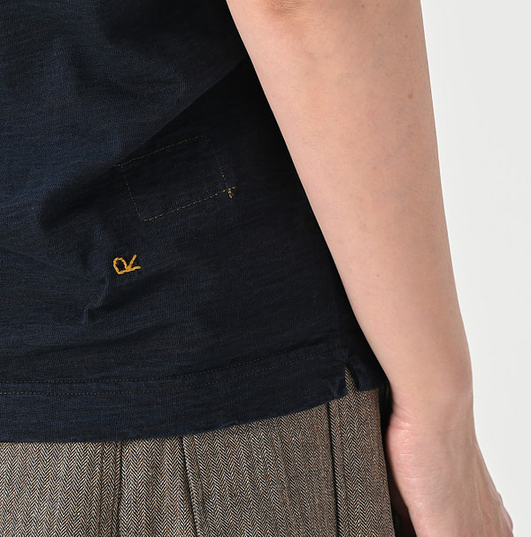 Indigo Kageiro Nando Tenjiku 908 45 Star T-shirt Detail