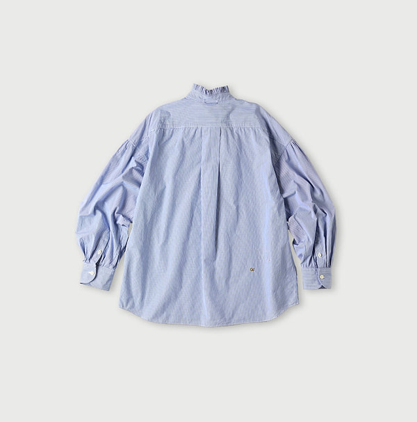 No.180 Miko Long Sleeve Coupé Bow Tie Shirt Back