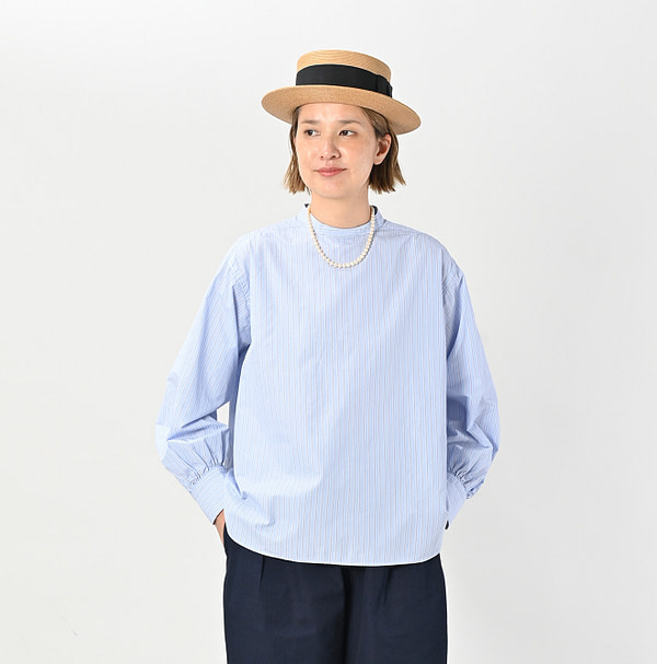 No.180 Miko Ribbon Blouse Female Model
