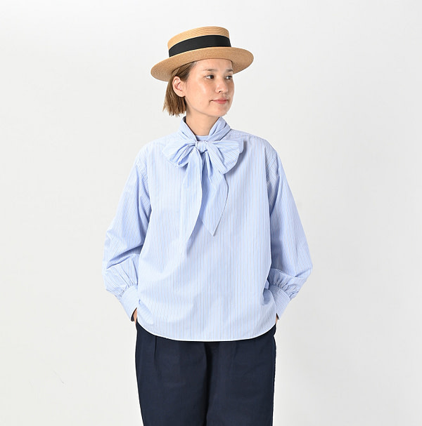 No.180 Miko Ribbon Blouse Female Model