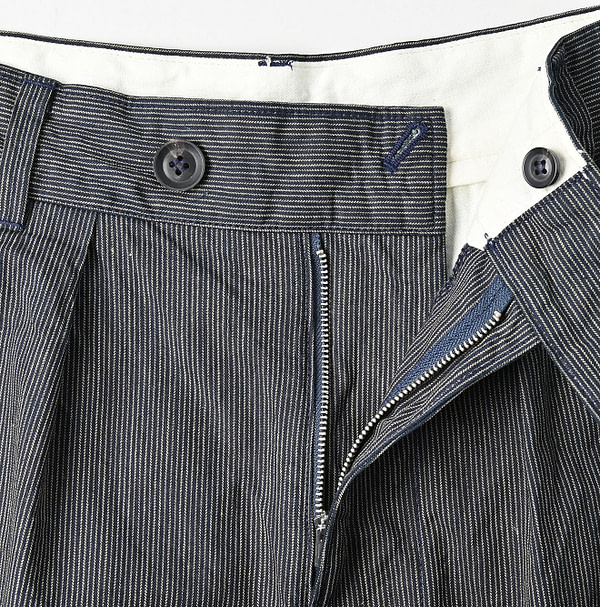 Indigo Cook Serge Charlotte Baggy Detail
