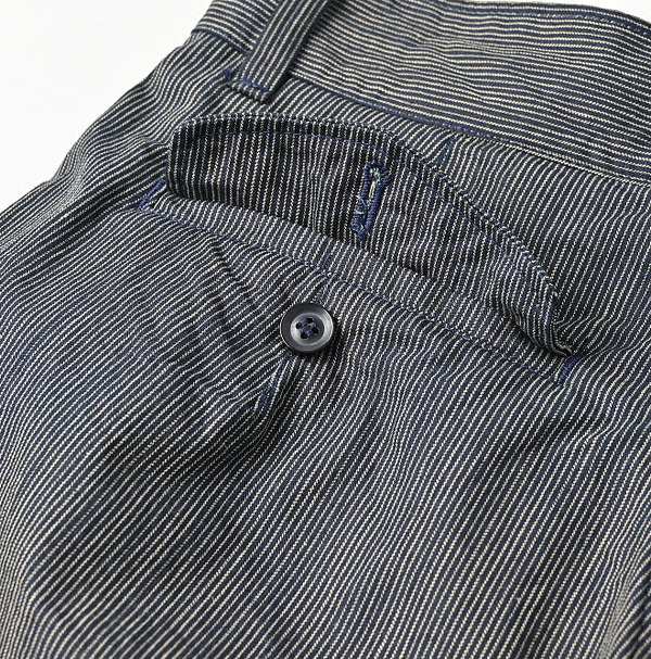 Indigo Cook Serge Charlotte Baggy Detail