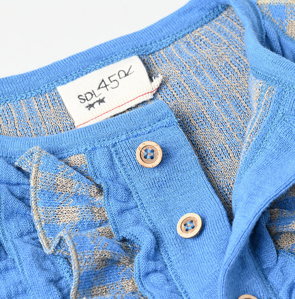 Gingham Jacquard Cardigan Detail