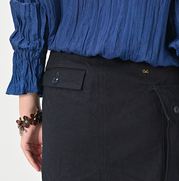 Indigo Duck Mini Tablier Detail