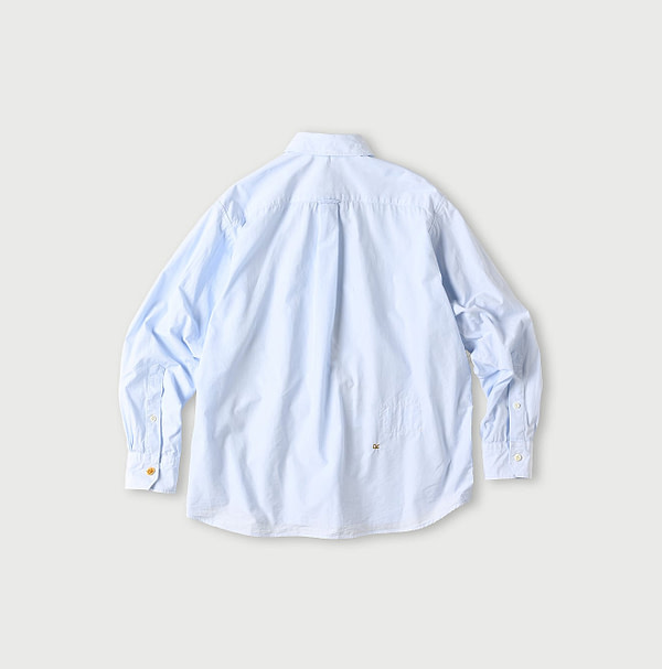 No.180 Miko 908 Ocean Button Down Shirt Back