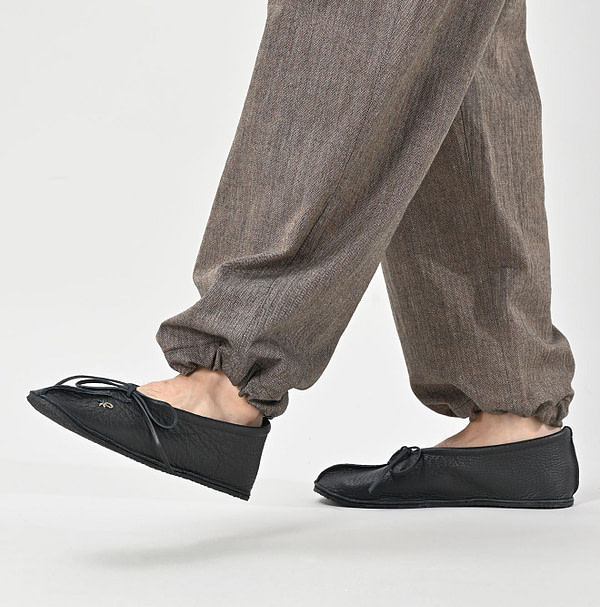 Indigo Mini Herringbone Cotton Tweed 908 Nîmes Pants Detail