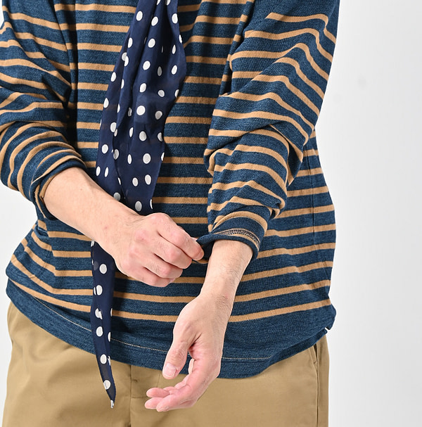Kageiro Nando 908 Basque Shirt (Size 3, 4, 5) Detail