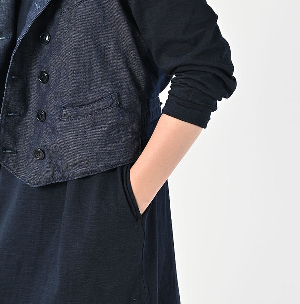 Indigo Tenjiku 45 Star Dress Detail