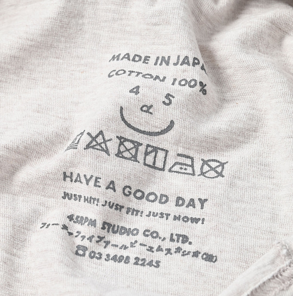 Top Tenjiku 908 45 Star Long Sleeve T-shirt Detail