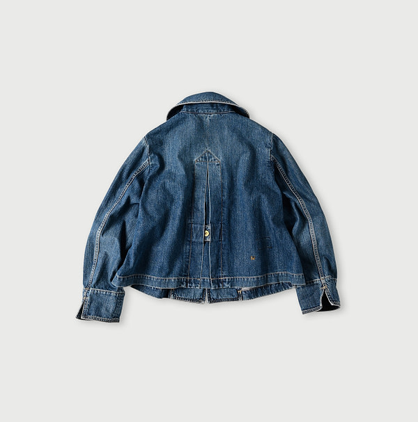 Rye Mugi Denim Lehua Jacket Zyu Back