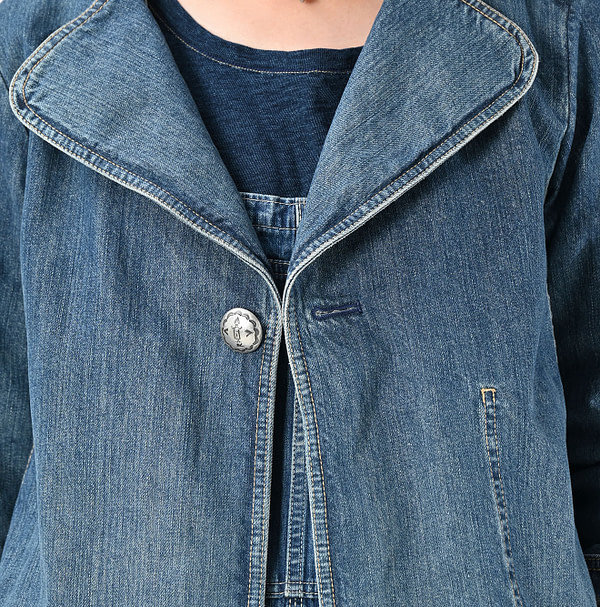 Rye Mugi Denim Lehua Jacket Zyu Detail