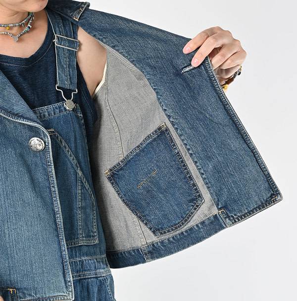 Rye Mugi Denim Lehua Jacket Zyu Detail