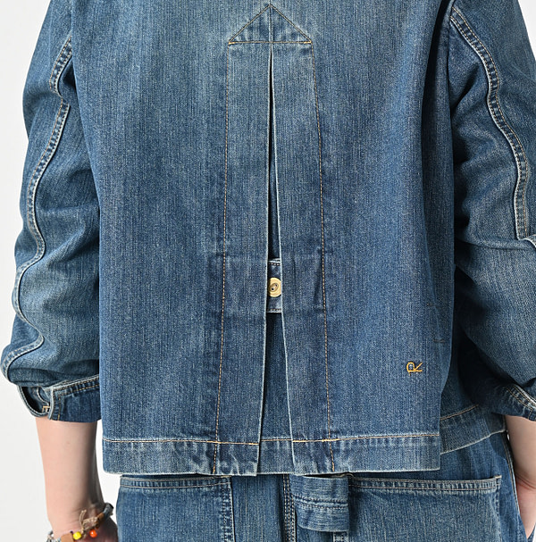 Rye Mugi Denim Lehua Jacket Zyu Detail