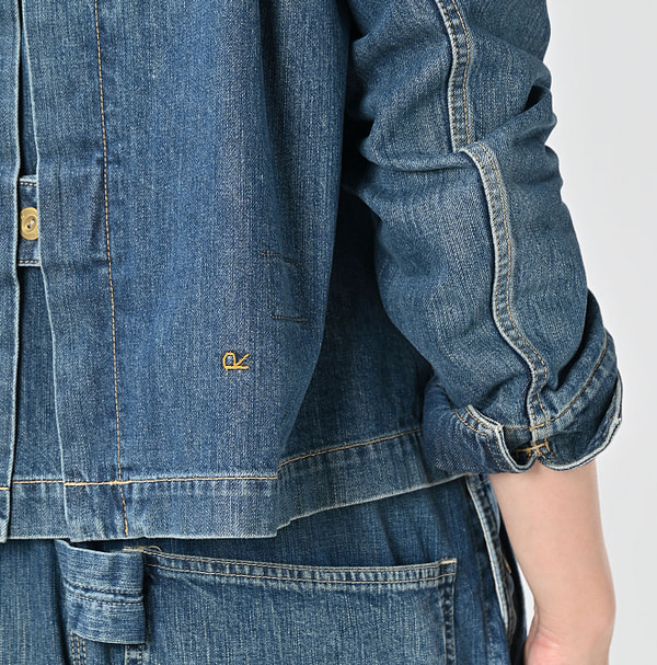 Rye Mugi Denim Lehua Jacket Zyu Detail