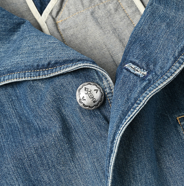 Rye Mugi Denim Lehua Jacket Zyu Detail