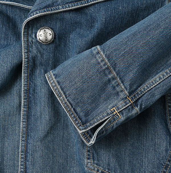 Rye Mugi Denim Lehua Jacket Zyu Detail