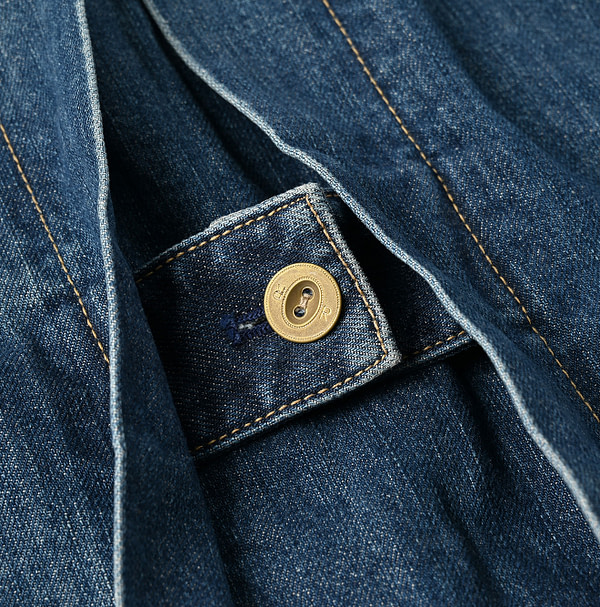Rye Mugi Denim Lehua Jacket Zyu Detail