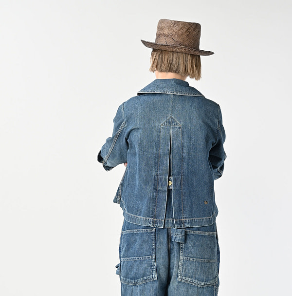Rye Mugi Denim Lehua Jacket Zyu Female Model
