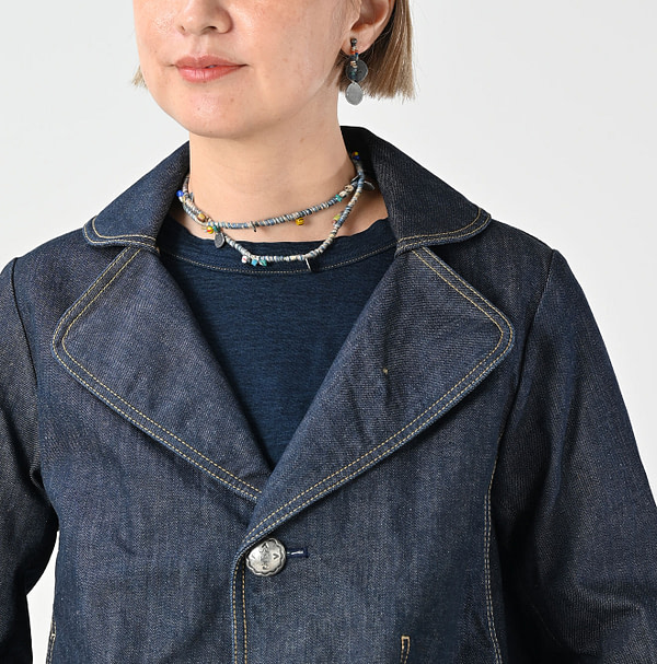 Rye Mugi Denim Lehua Jacket Nou Detail