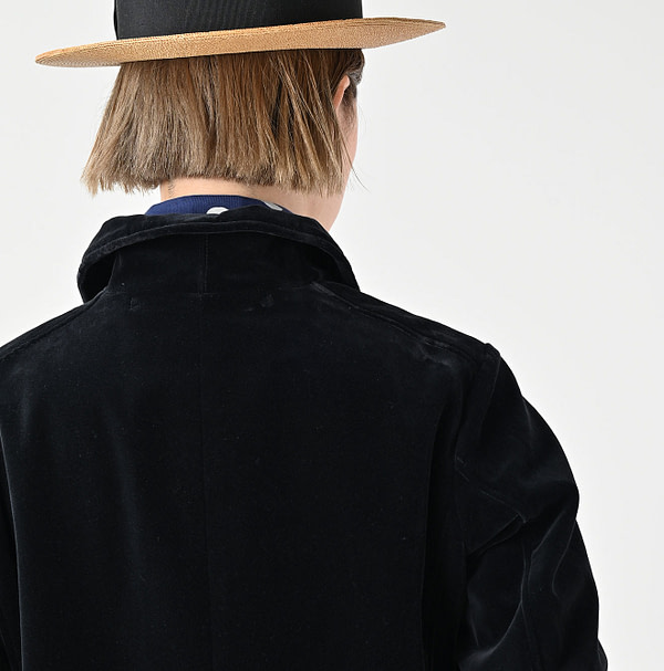 Velvet Double Petite Coverall Detail