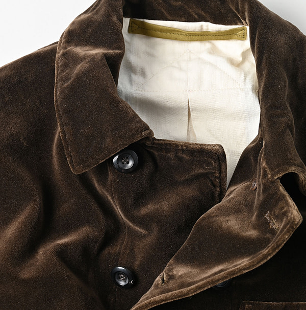 Velvet Double Petite Coverall Detail