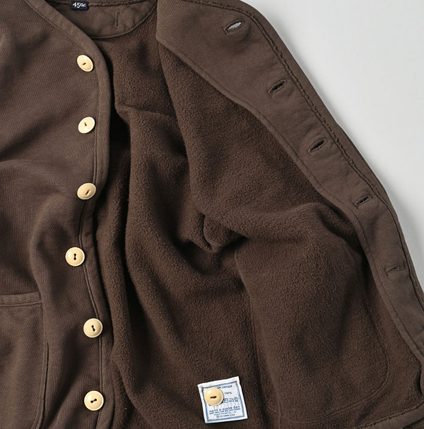 HERITAGE Urake 908 Binder Cardigan Detail