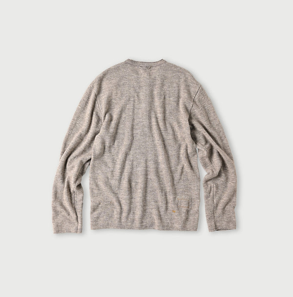 Yaku Merino Henley Back