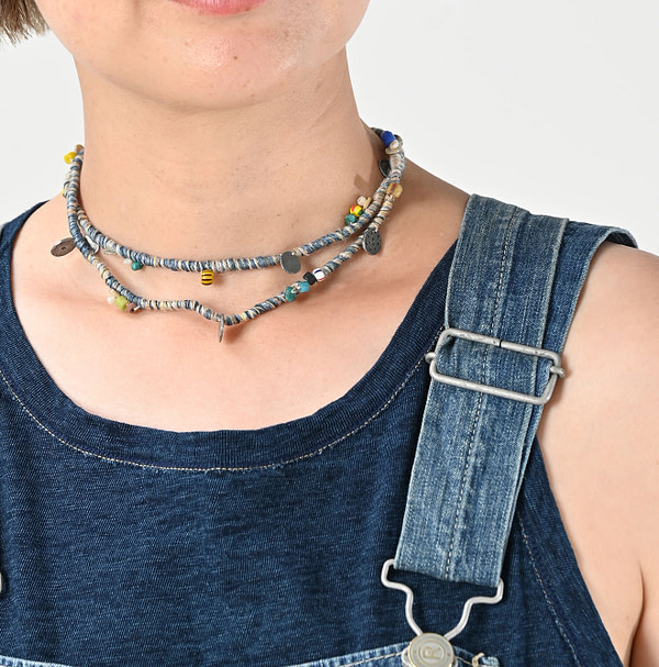 Kurukuru Concho Choker Detail