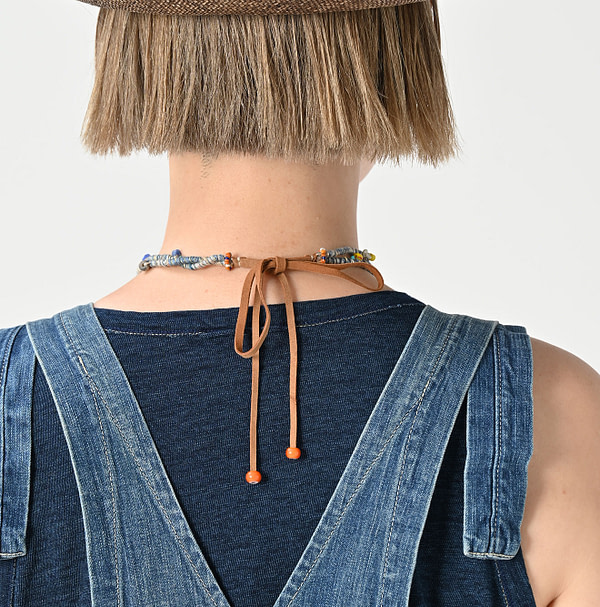 Kurukuru Concho Choker Detail