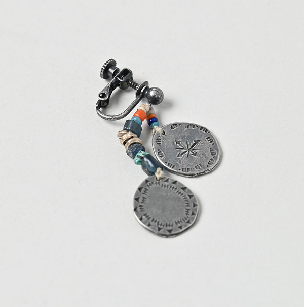 Kurukuru Concho Earrings Detail
