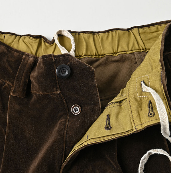 Velvet 908 Peg Top Pants Detail