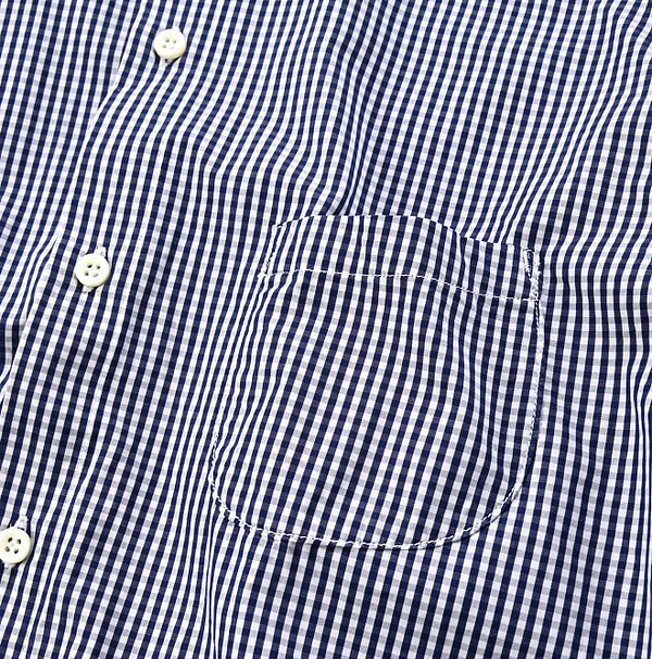 No.180 Miko 908 Cotton Tyrolean Stand Shirt Detail