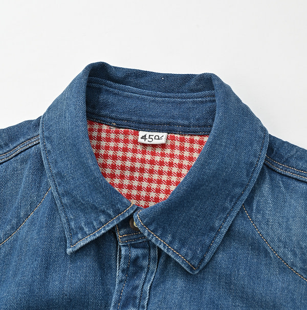 Shirt Denim Eastern Dress Shou Detail