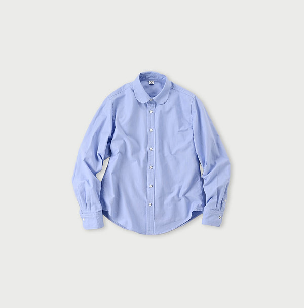 Supima OX Petit Loafer Shirt Saxe Chambray