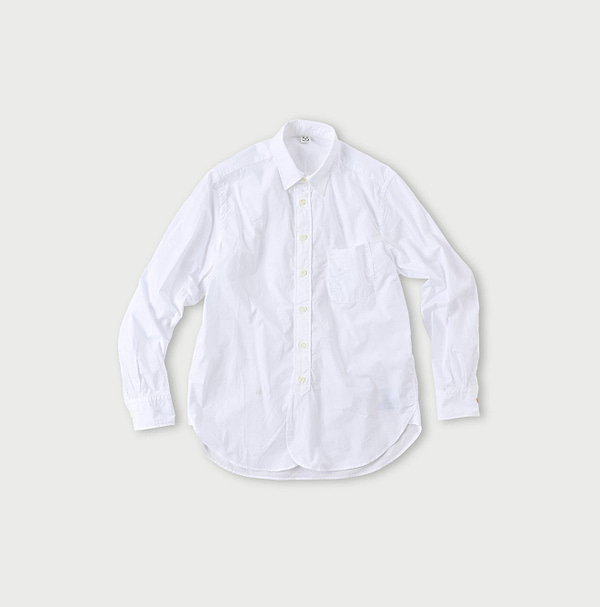 Supima Organic Baptiste 908 Loafer Shirt White