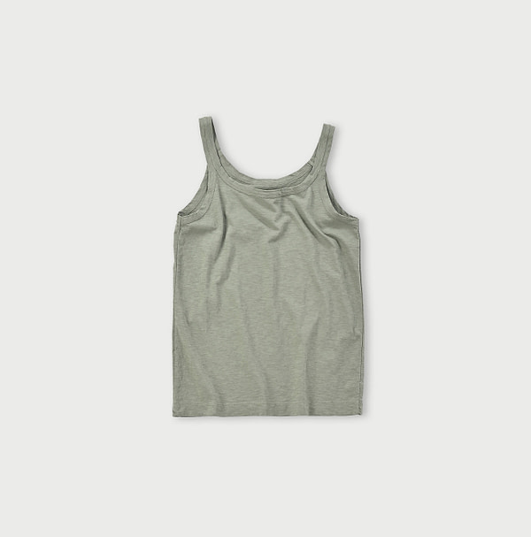 Dozume Tenjiku Cotton Binder Camisole Moss