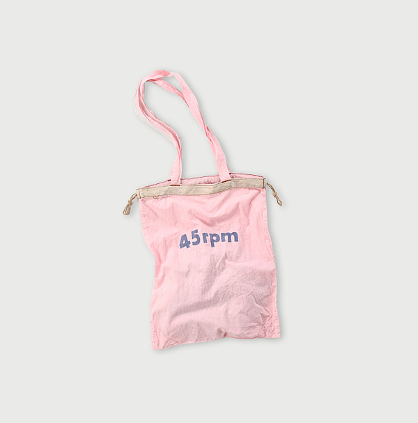 RPM Logo Print Bag pink