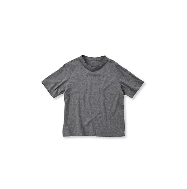 Top Dozume Tenjiku Cotton 45 Star T-shirt (Women's) Kageiro Gray Top