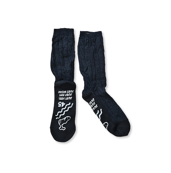 Kageiro Nando Yorimoku Cable Knitsew Socks Kageiro Nando Moku