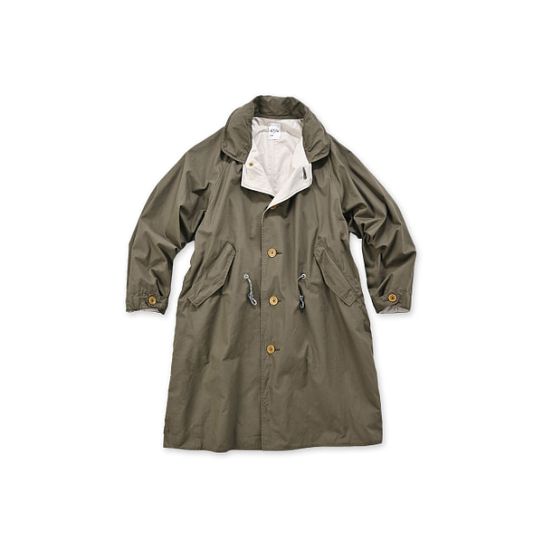 Ripstop 908 Balmacaan Coat Khaki