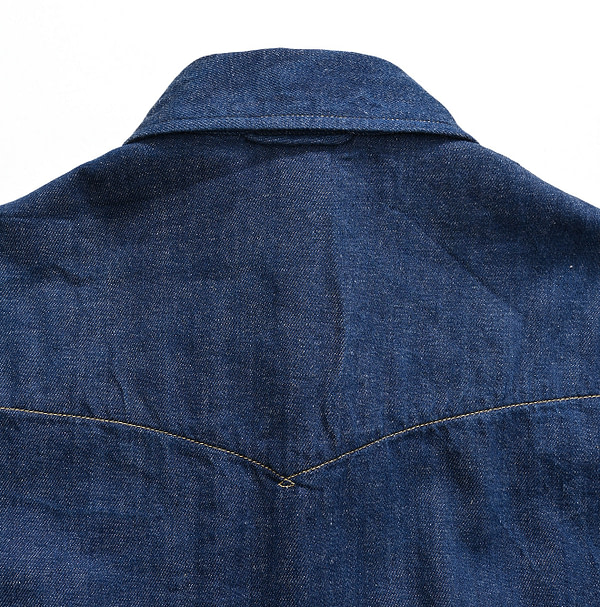 Shirt Denim 908 Eastern Shirt Detail